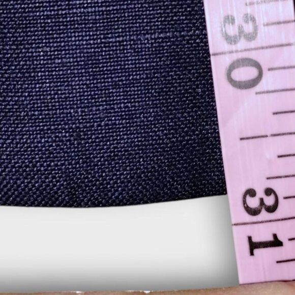 Lands End Womens Blazer Sz 16 Navy Linen 2 Button Sport Coat Preppy Classic Ivy - Picture 14 of 14